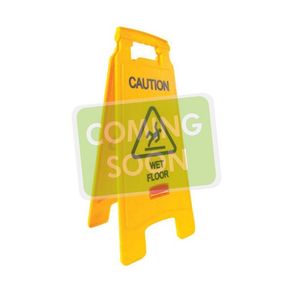 1909 – Yellow Caution Wet Floor Sign (Coming Soon)